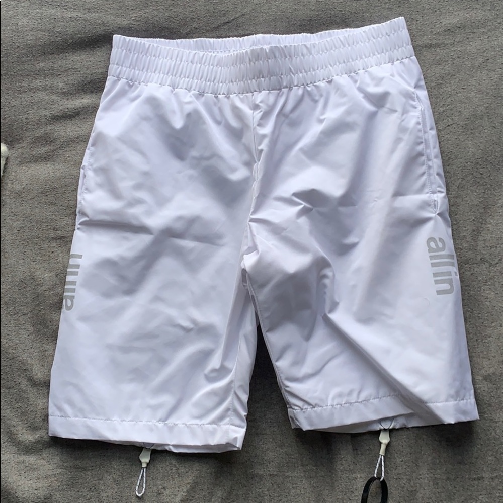 White Tennis Shorts Men’s Small by ALL IN